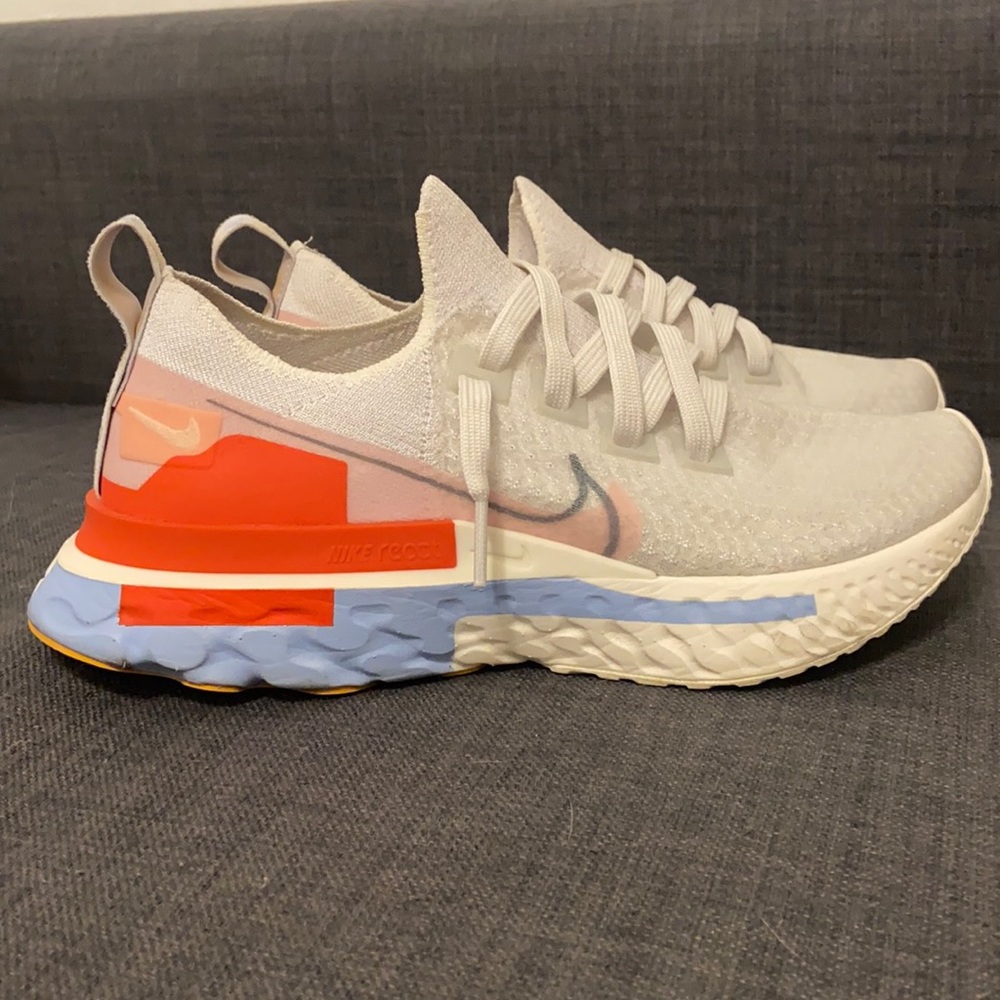 React Infinity Run Flyknit 'Psychic Blue Coral